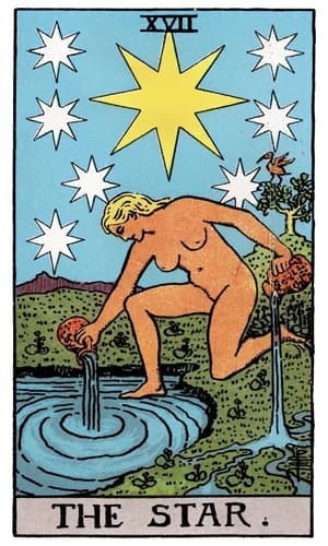 Hvězda — tarot karta