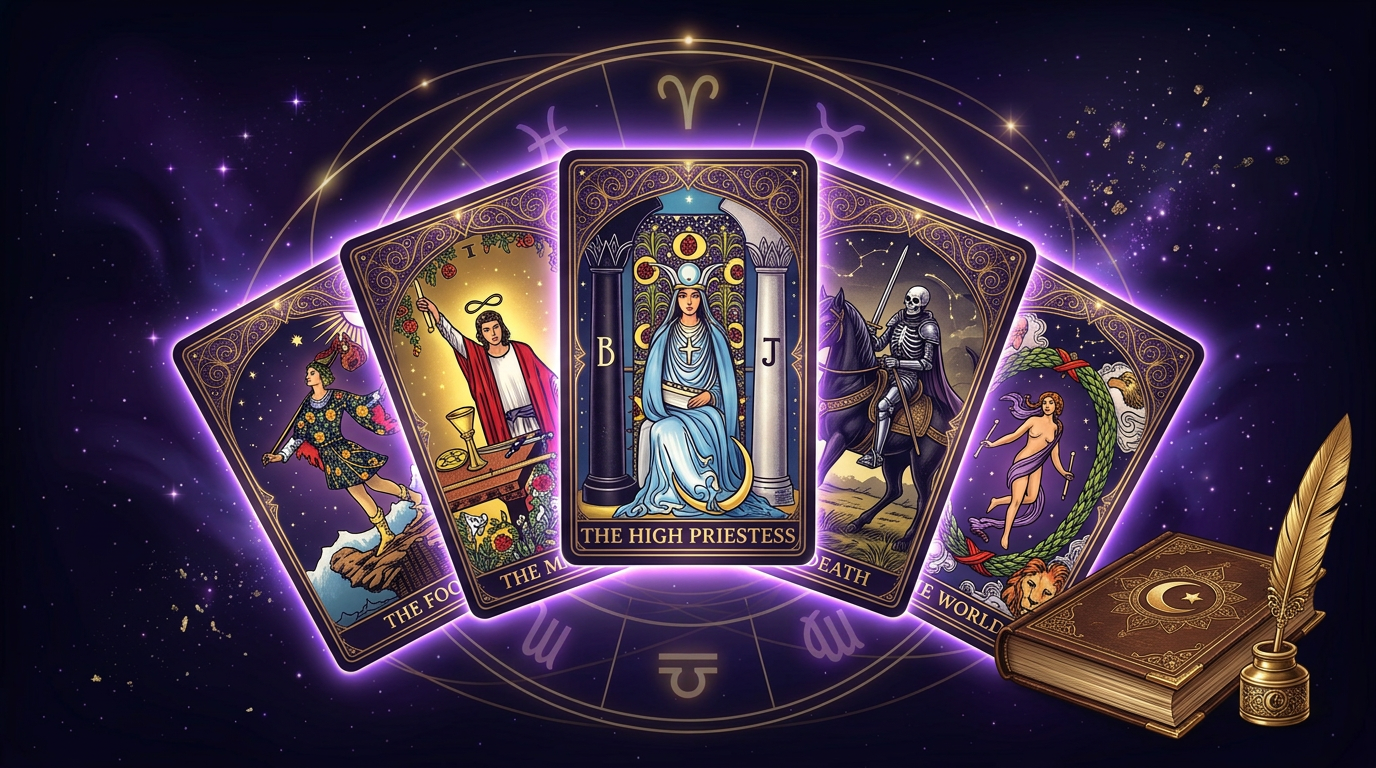 Tarot karty — přehled Velké arkány a Malé arkány