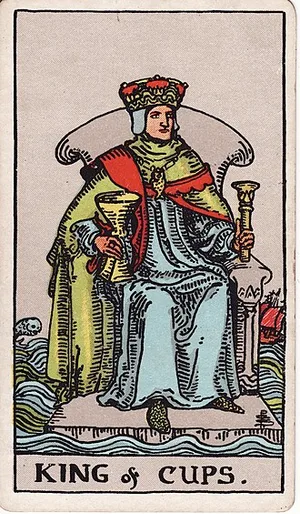 Pohárů — tarot karta Rider-Waite-Smith