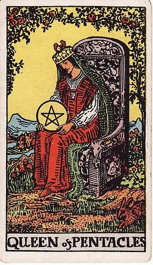 Pentaklů — tarot karta Rider-Waite-Smith