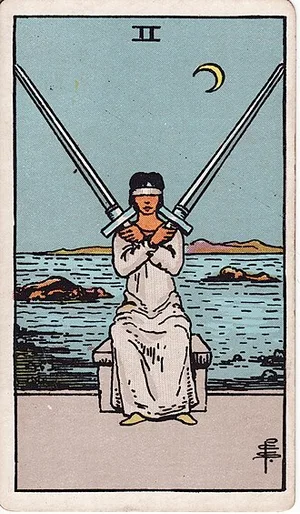 Mečů — tarot karta Rider-Waite-Smith