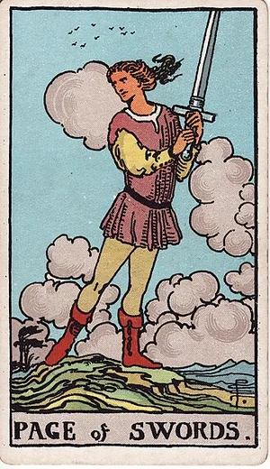 Mečů — tarot karta Rider-Waite-Smith