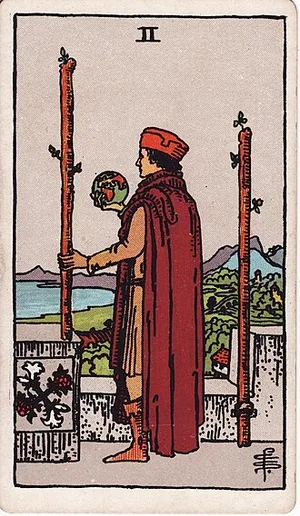 Holí — tarot karta Rider-Waite-Smith