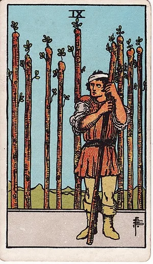 Holí — tarot karta Rider-Waite-Smith